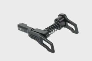 Aluminium Maxx Model Advanced type B magazine release for MTW M4 replicas Black