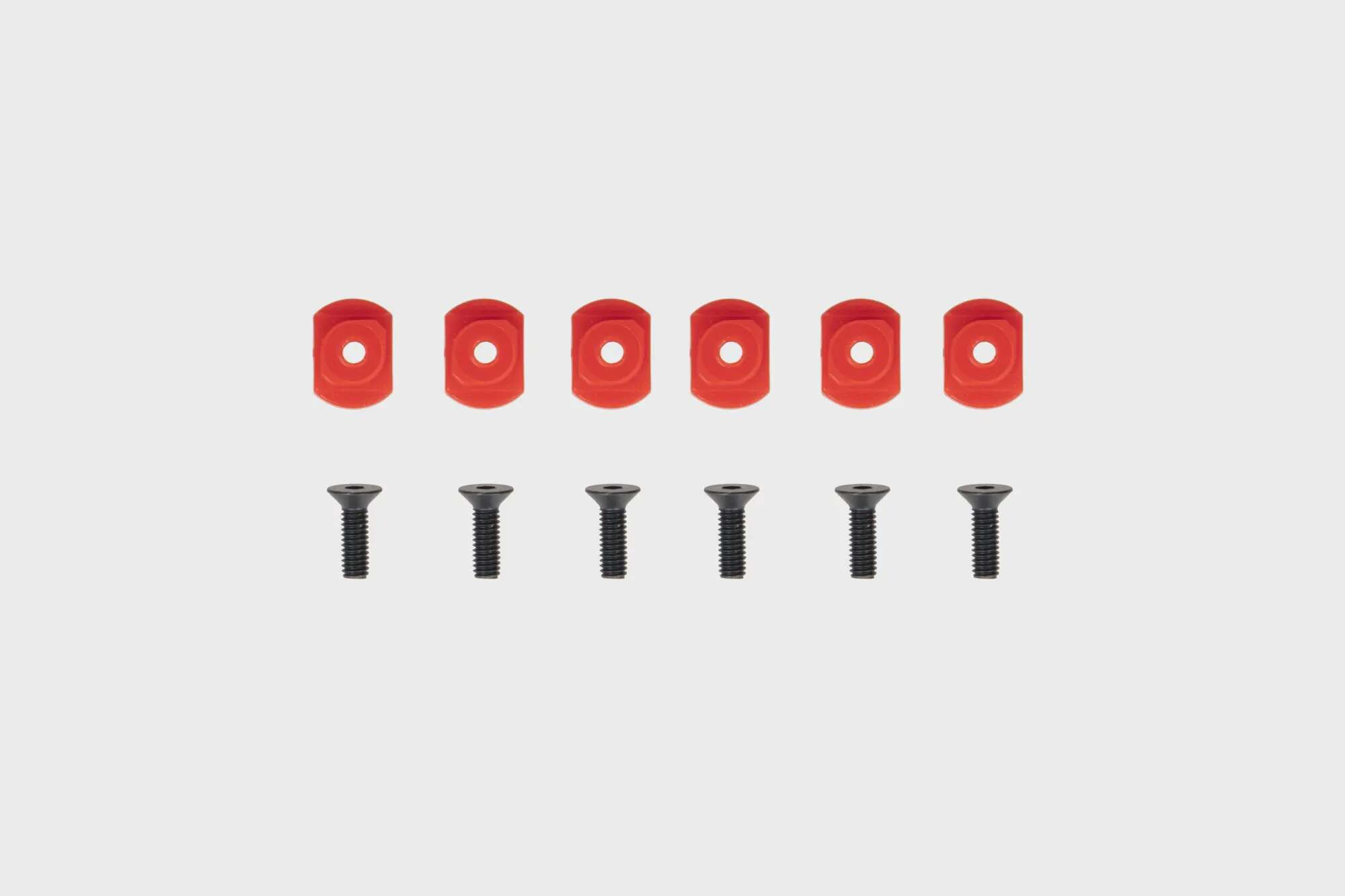 MLOK Rail Guards Blocks - Red