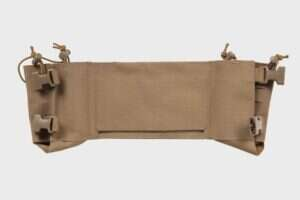 Wosport Chassis I administration panel for the Chest Rig MK4 Coyote Brown waistcoat