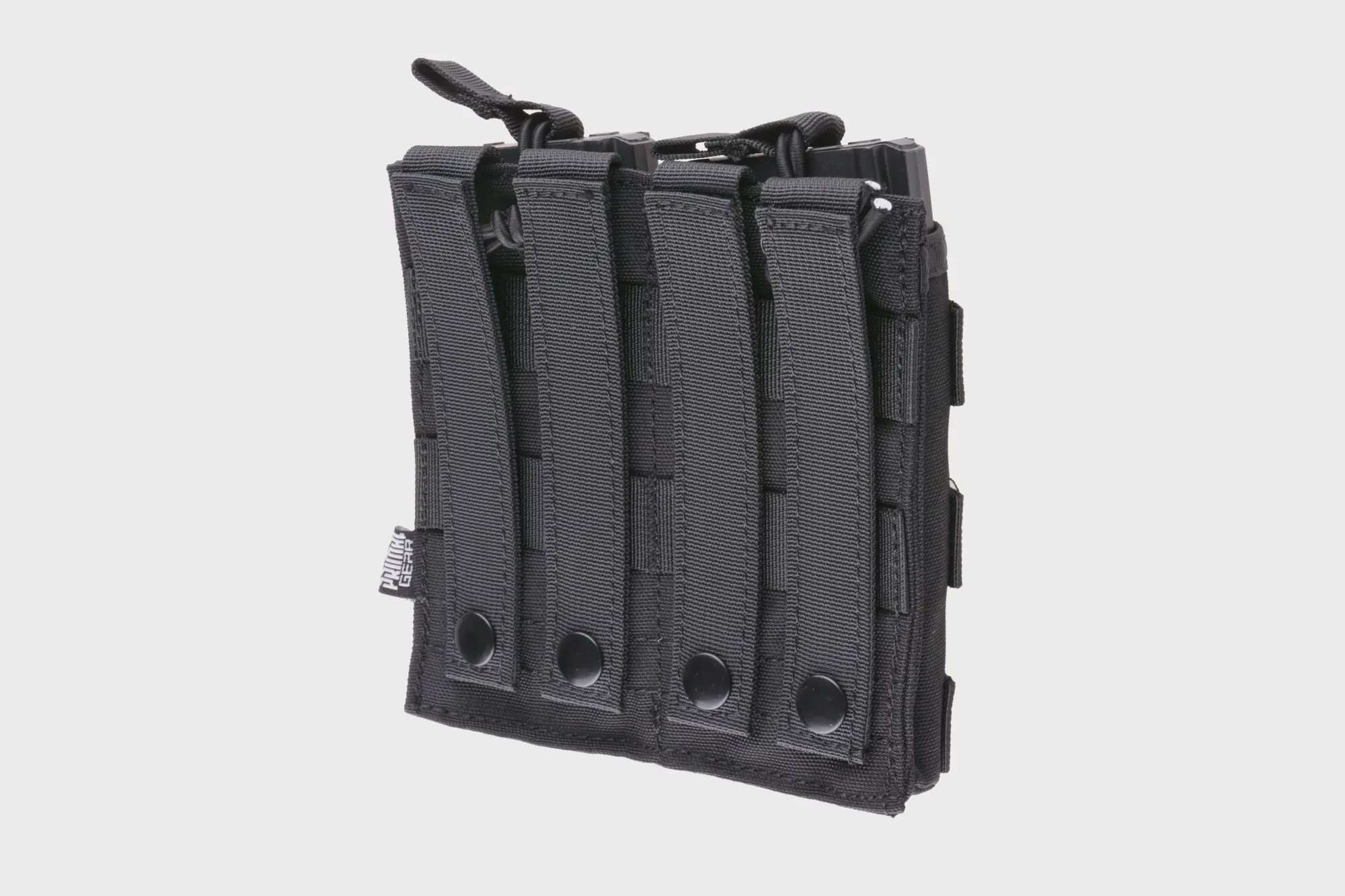 Double Open I Pouch for AK/M4/G36 Magazines - Black