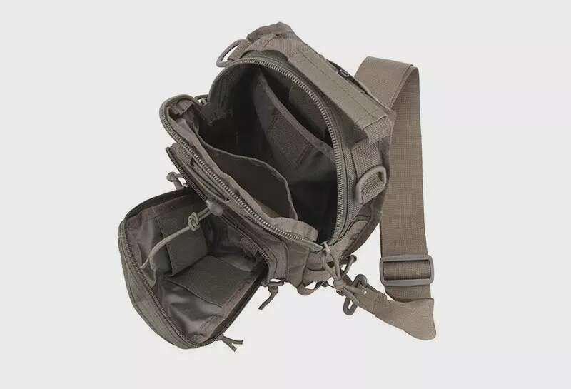 Tactical shoulder bag - olive green