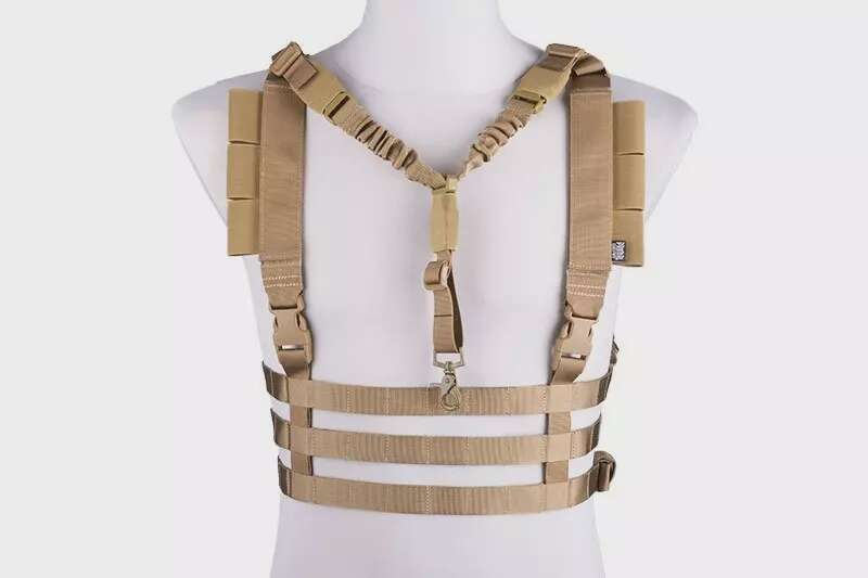Dynamic Chest Rig Tactical Vest - Tan