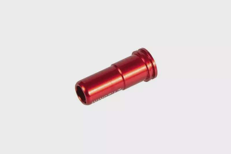 Double-sealed aluminium CNC nozzle for AEG replicas - 21.25mm