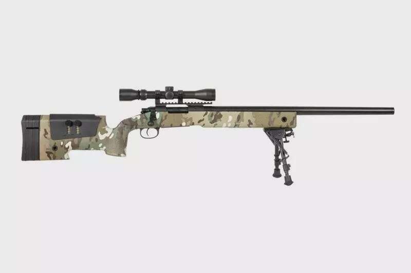 SA-S02 CORE™ High Velocity Sniper Rifle Replica with Scope and Bipod - MC