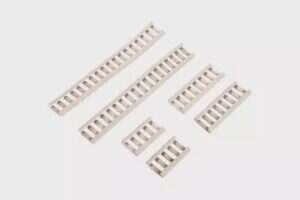 Set of RIS rail covering panels - dark earth