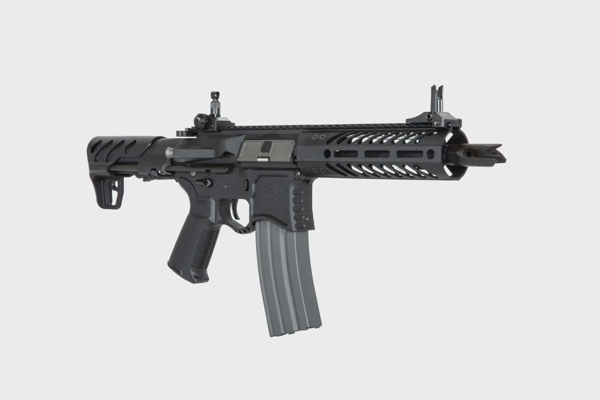 Seekins Precision 7" SBR8 Carbine Replica - Black