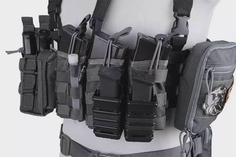 Dynamic Chest Rig Tactical Vest - Tan