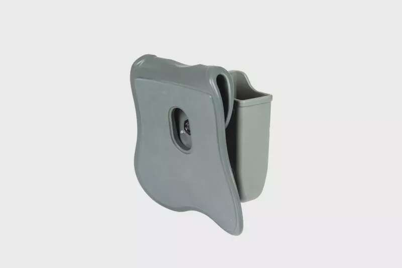 Glock double magazine pouch - grey