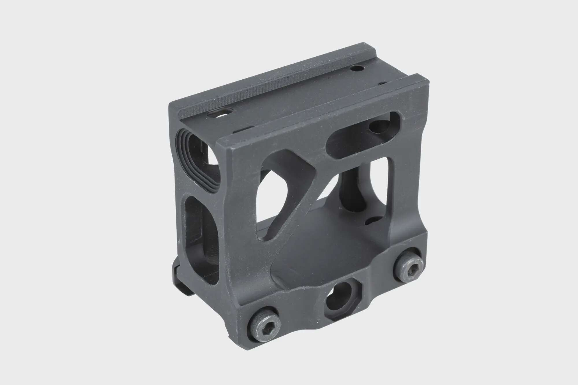 JJ Airsoft RIS rail mount for T1 type red dot sight Black