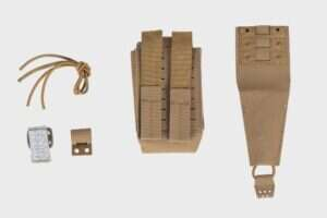 Wosport pouch for M4/M16 MG-128 magazines Coyote Brown