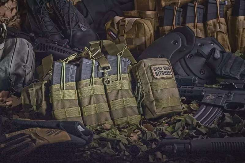 Dynamic Chest Rig Tactical Vest - Tan