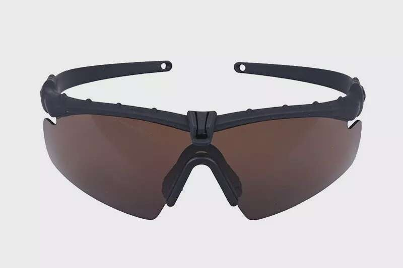 Tactical Glasses - Black/Brown
