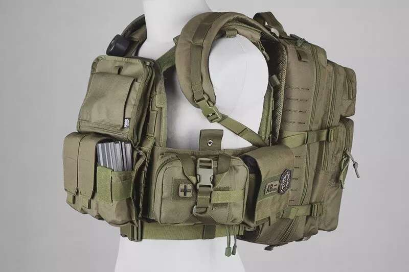 Small MOLLE Rip-Away Medical Pouch - Black
