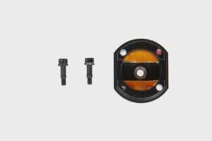 Aluminum lower motor cover Specna Arms Dark Matter™ Black