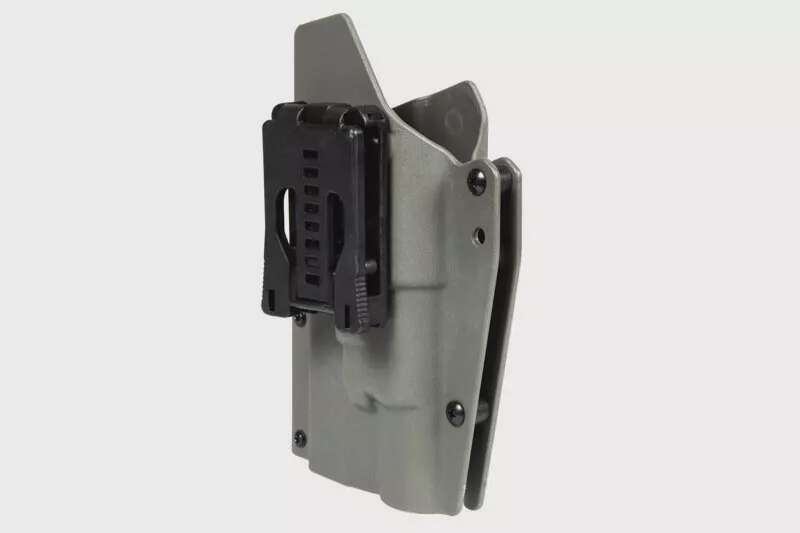 Tactical holster for G17L replicas with flashlight - Foliage Green