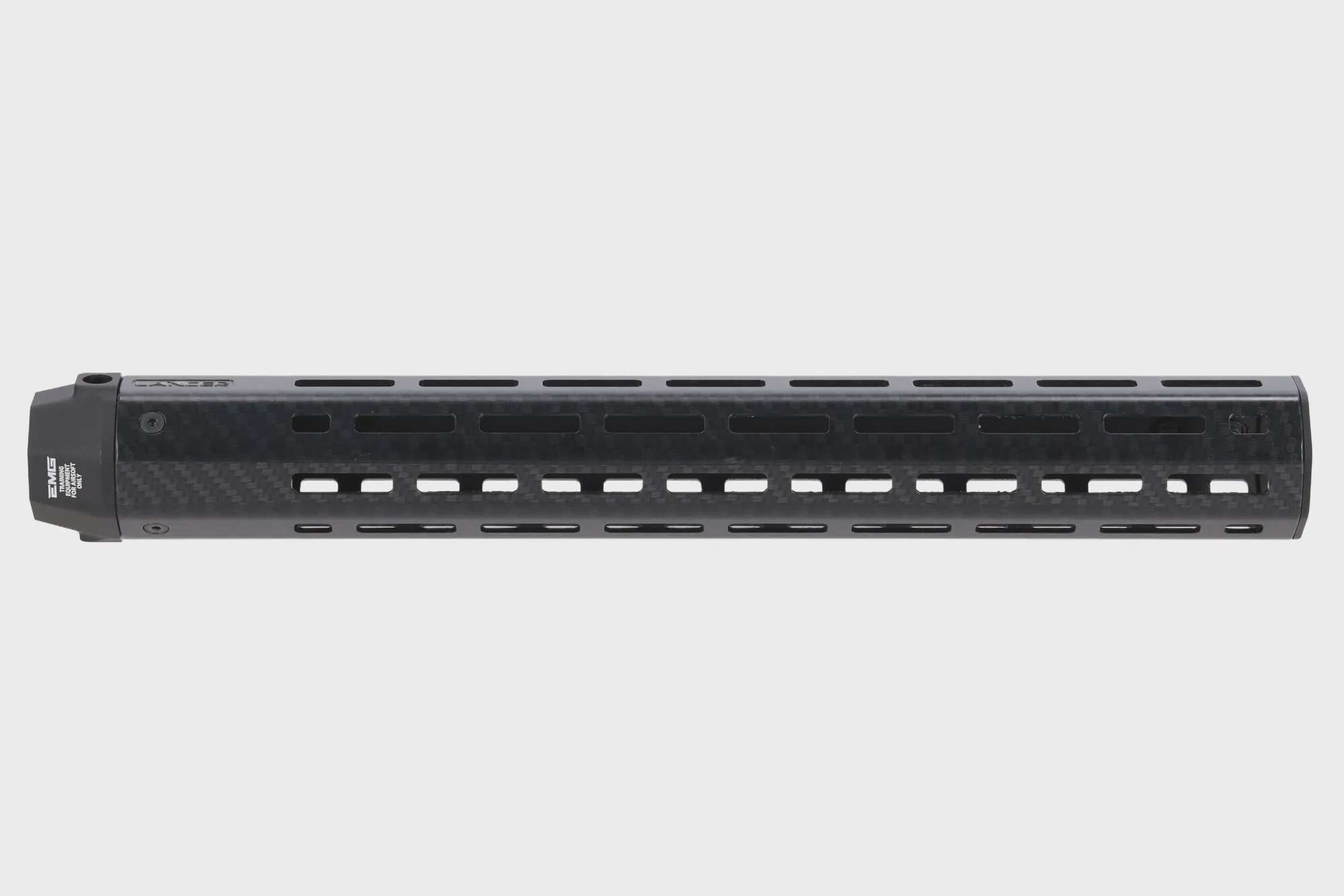 King Arms x Lancer Systems 15'' LCH M-LOK mounting rail for M4/M16 Faux Carbon Fiber replicas