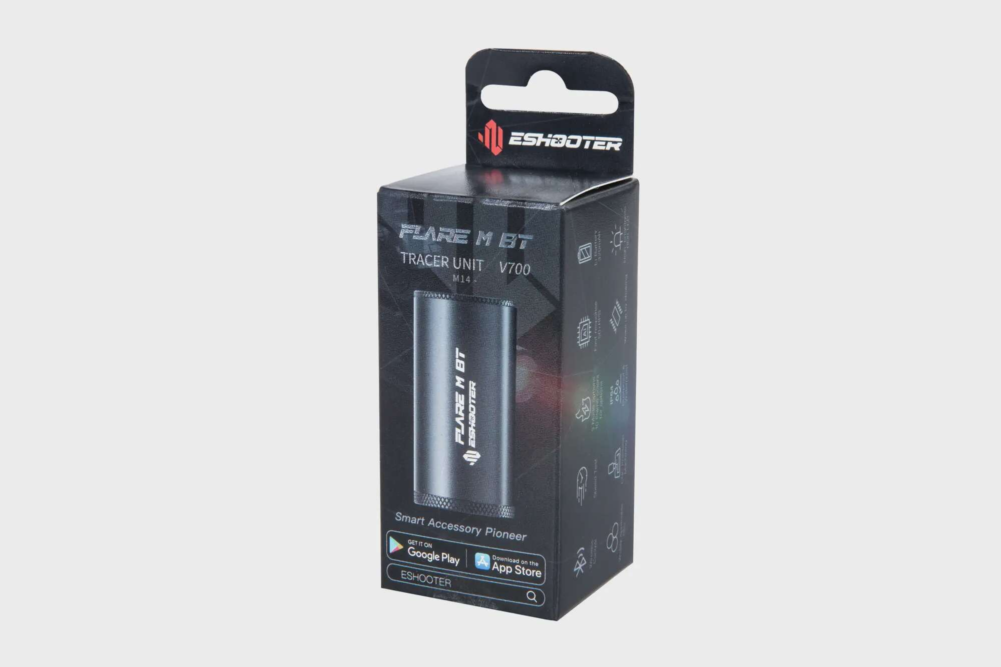 Tracer E-Shooter FLARE M BT Silencer Black
