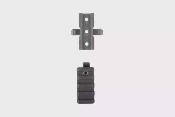Set of mounting rails for the FAST type helmets - foliage green