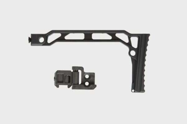 SS-8R Skeleton stock with 1913 mount - Black