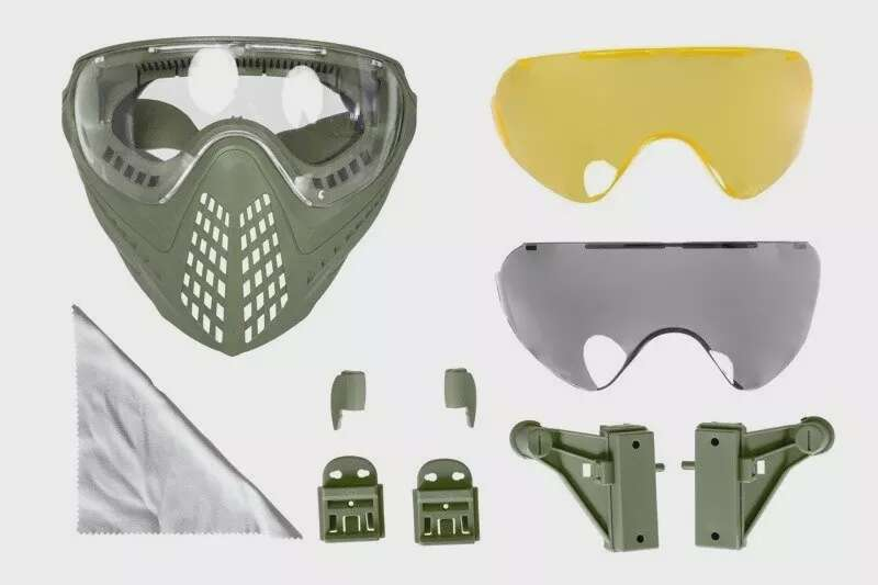 Navigator mask with goggles - olive
