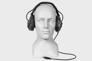 Tactical headset ERM - Black