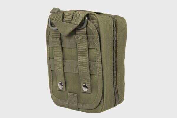 Apteczka zrywana Molle z naszywką Medyk GFC Tactical Oliwkowa