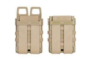 Podwójna ładownica SATAC Open III (M) na magazynki 5,56mm Tan