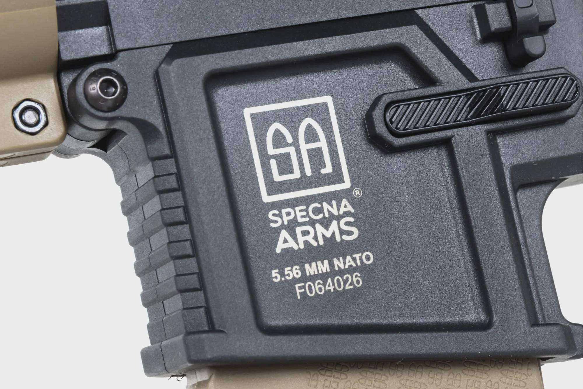 Specna Arms SA-F05-RL FLEX™ Gen.2 Light Ops Stock/New Receiver HAL ETU™ Half-Tan airsoft Carbine