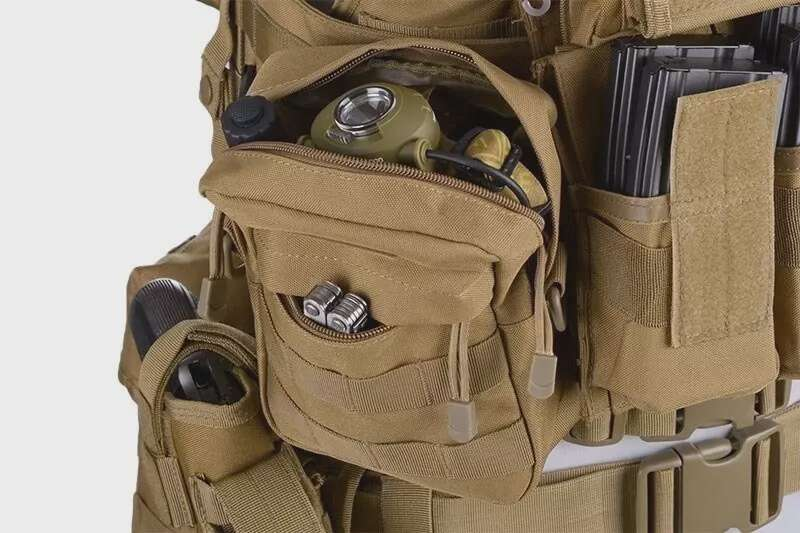 Cargo Pouch with Pocket - Wz.93 Woodland Panther
