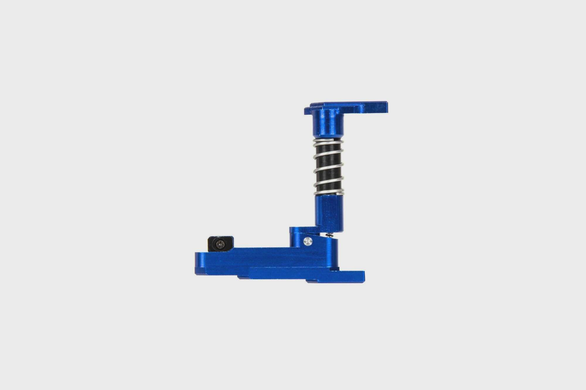 CNC M4/M16 magazine release on both sides (A) - Blue