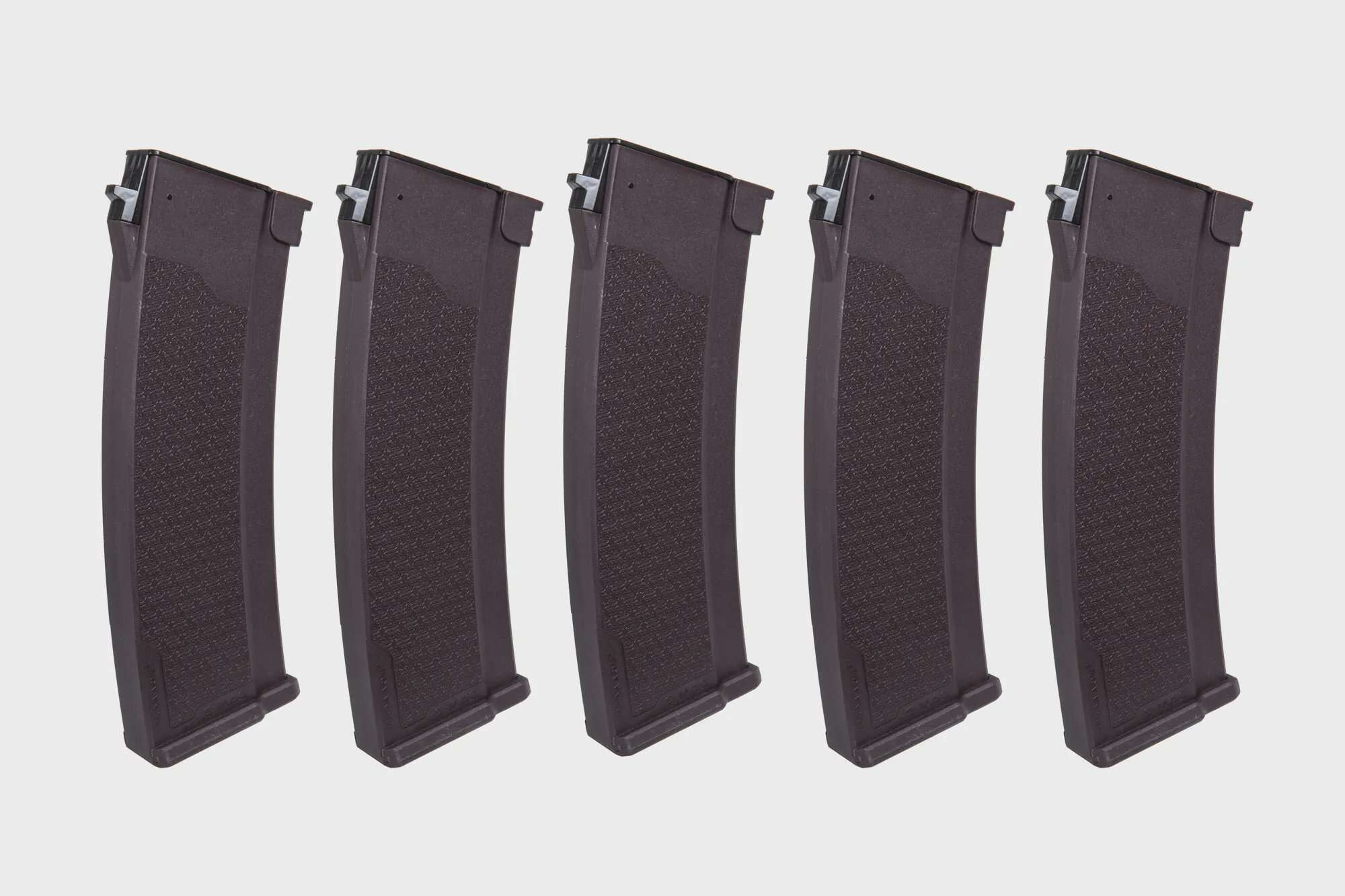 Set of 5 Hi-Cap S-Mag magazines for J-series 380 balls Plum
