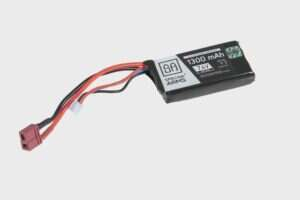 LiPo 7,4V 1300mAh 15/30C Battery - T-Connect (Deans)