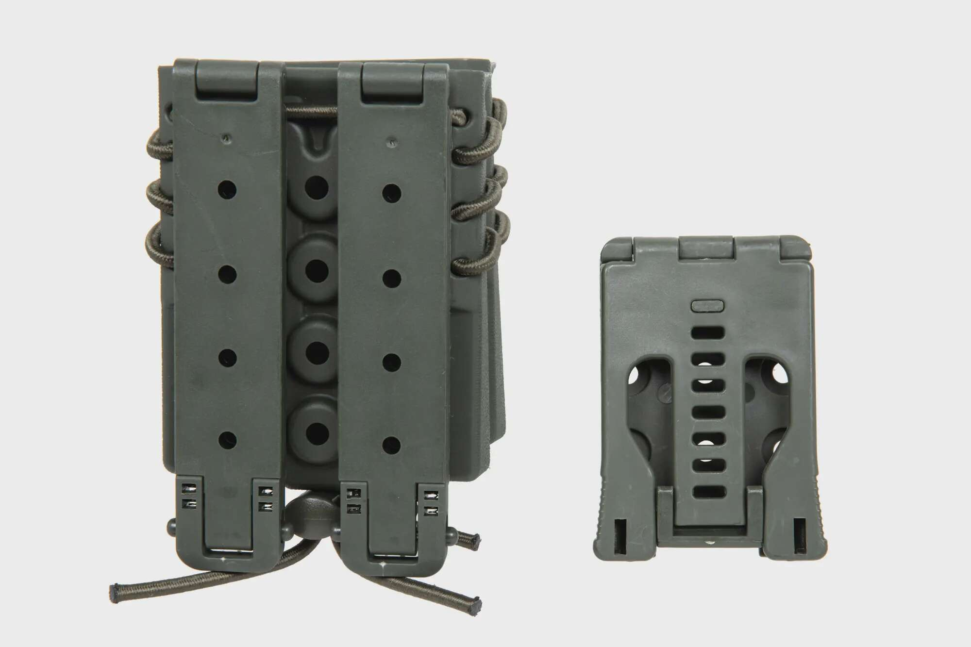 Carrier for 2 M4/M16 magazines Wosport Urban Assault Quick Pull Olive