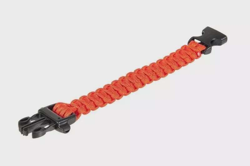 Survival Bracelet (Fastex) - Red