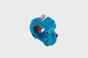Aluminum lower motor cover Specna Arms Dark Matter™ Blue