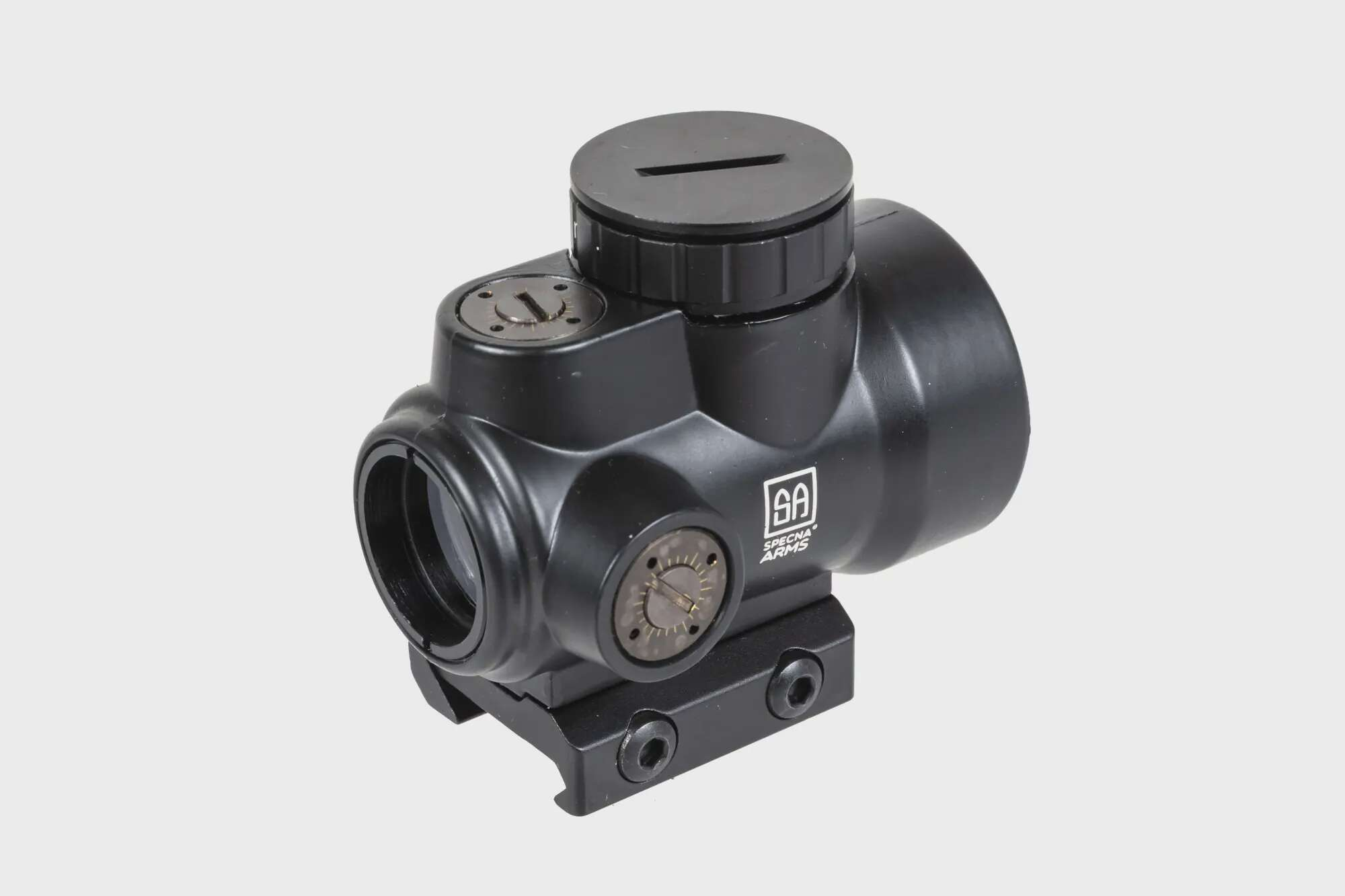 Specna Arms CORE™ Focus high QD/low mount red dot sight Black