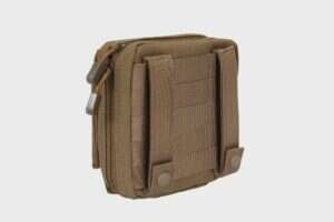 Administrative Panel with Map Pouch - Tan