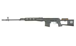 SVD Airsoft Bolt Action Sniper Rifle - Black [AGM]