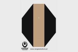 IPSC Hard Cover 1 Shooting Targets - 50pcs