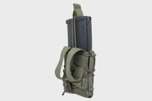 Pojedyncza ładownica typu Open Specna Arms Tactical na magazynki karabinowe Oliwkowa