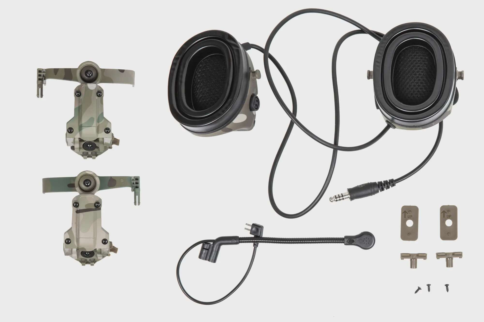 Active hearing protectors Wosport C5 HD-24 Multicam