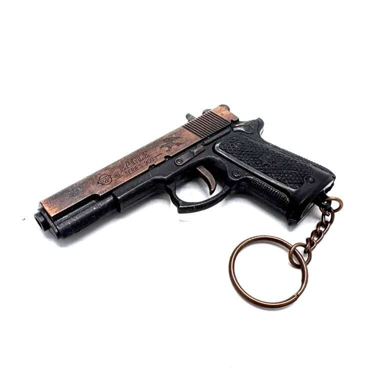 Stor Nyckelring - ~8-13cm - 1911 - knallpulver