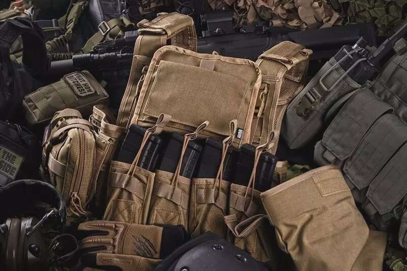Small MOLLE Rip-Away Medical Pouch - Black