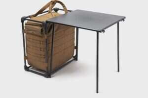 Wosport folding hiking table Coyote Brown