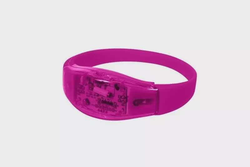 Runner LED Bracelet - purple