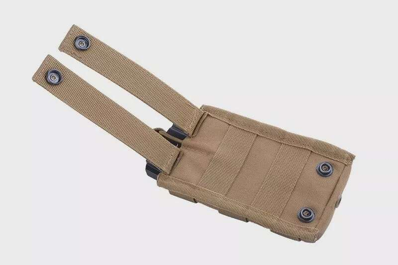 Single Shingle Type Pouch – Tan