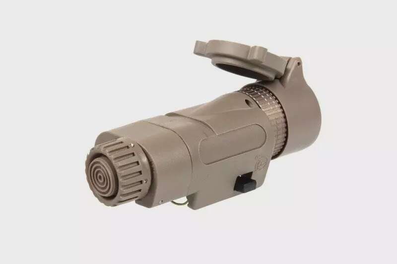 M3X Tactical Flashlight with IR Filter Long - Dark Earth