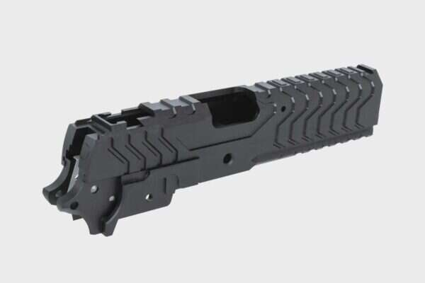 5KU Matrix Style lock and frame kit for Hi-Capa replicas Black
