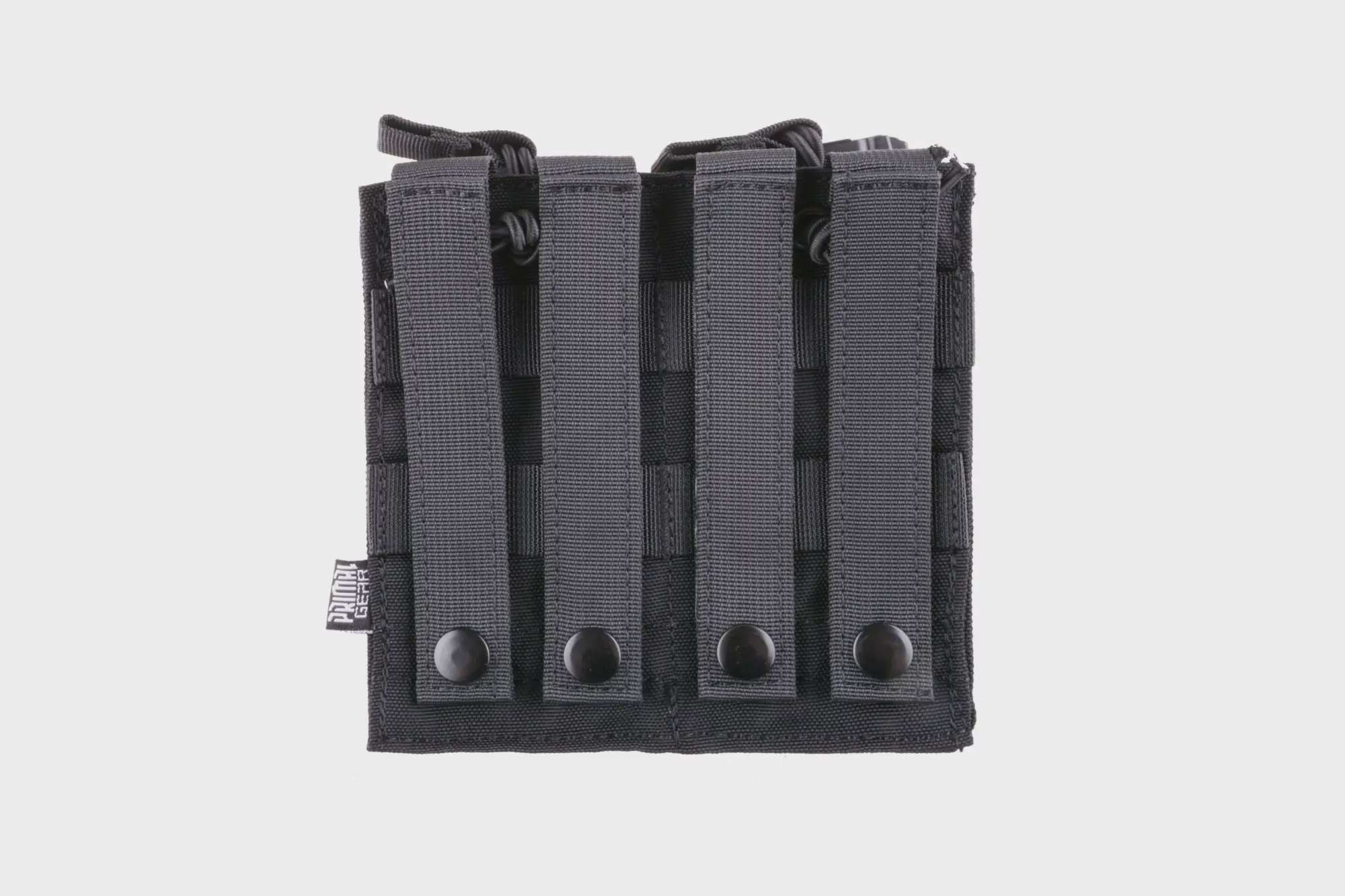 Double Open I Pouch for AK/M4/G36 Magazines - Black