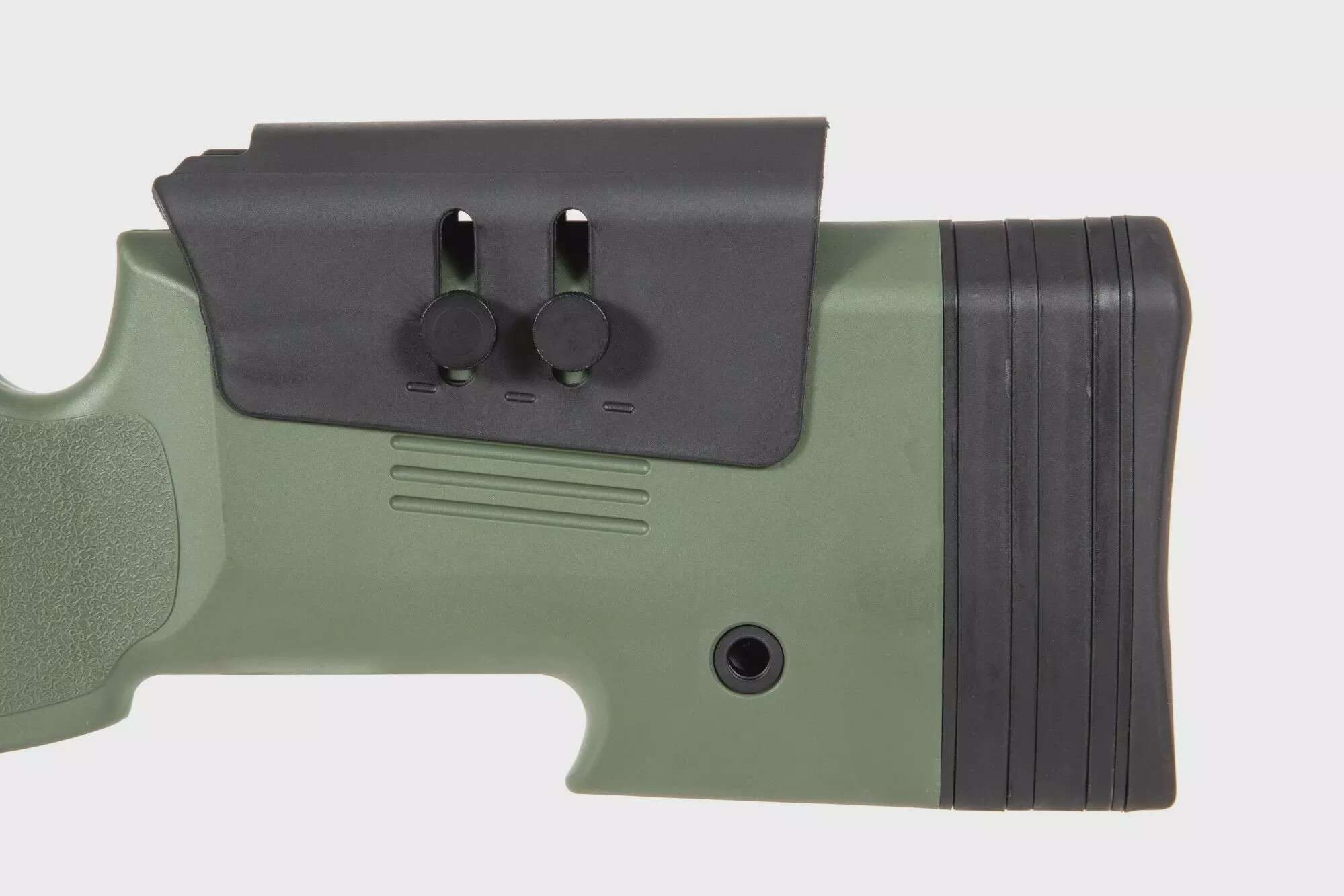 SA-S02 CORE™ sniper rifle replica with scope and bipod - olive green